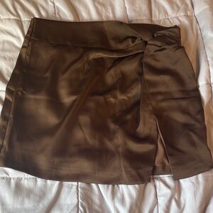 Cupshe Brown Mini Skirt